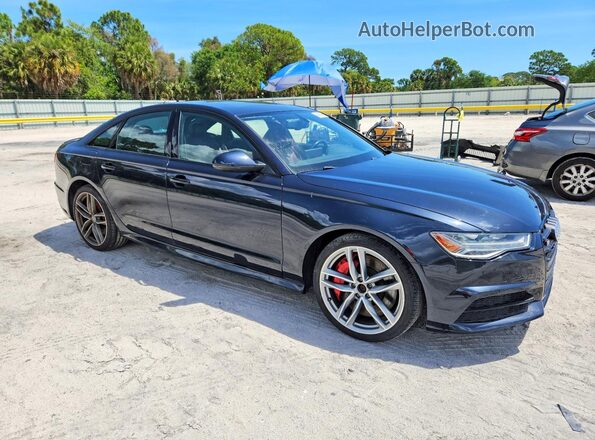 WAUFFBFC7JN072501 2018 AUDI S6 Blue Передня права чверть