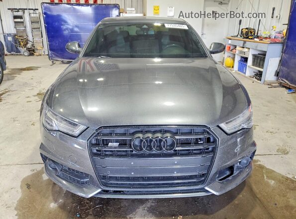 WAUFFBFC8JN054802 2018 AUDI S6 Charcoal Вид спереду