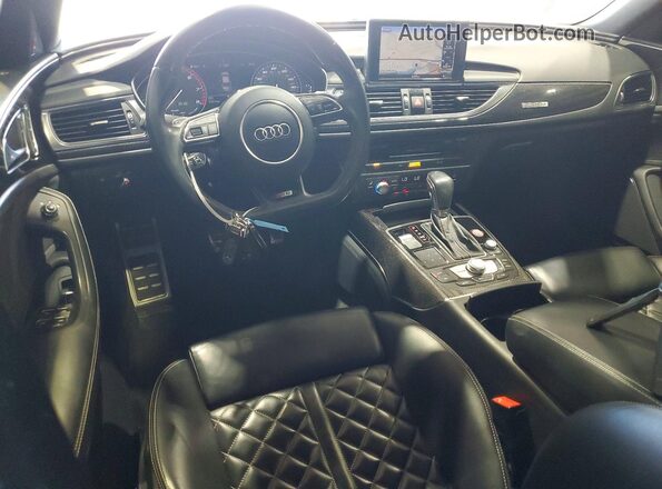 WAUFFBFC8JN054802 2018 AUDI S6 Charcoal Вид панелі приладів