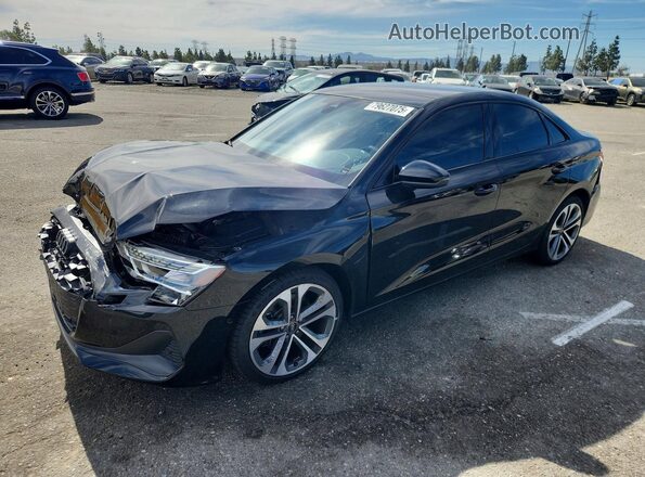 WAUGUDGY8SA068403 2025 AUDI OTHER Черный Передняя левая четверть