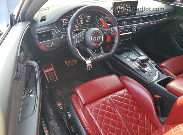 WAUP4AF52JA020366 2018 AUDI S5 Black Widok deski rozdzielczej