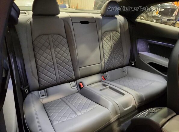 WAUP4AF52MA011624 2021 AUDI S5 Blue Vista de los asientos traseros