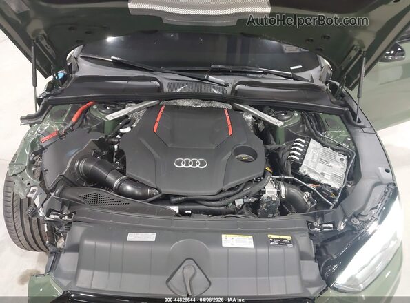 WAUP4AF5XRA104351 2024 AUDI S5 Зеленый Вид сзади