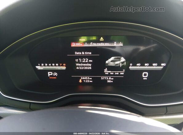 WAUTAAF5XPA001077 2023 AUDI OTHER Silver Вид задніх сидінь