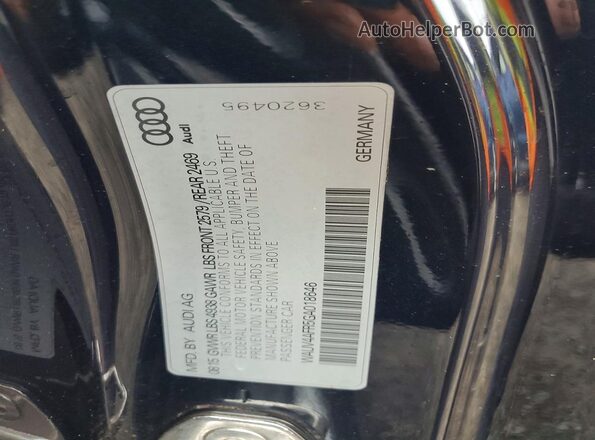 WAUV4AFR5GA018646 2016 AUDI S5 Угольный Вид подкапотного пространства