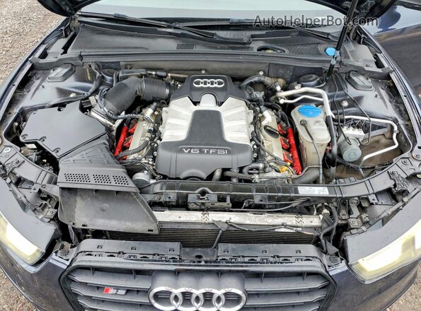 WAUV4AFR5GA018646 2016 AUDI S5 Угольный Вид задней части салона