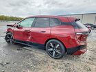 2024 Bmw Ix Xdrive50 Бордовый vin: WB523CF02RCR74255