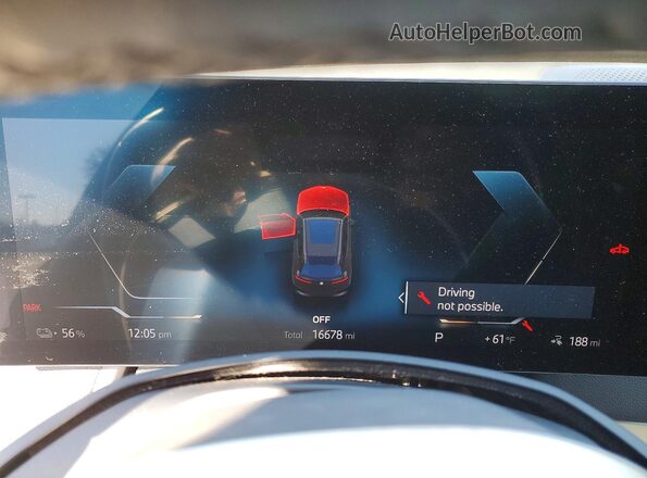 WB523CF02SCS46201 2025 BMW IX Black ხელსაწყოთა პანელის ხედი