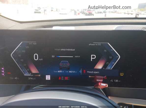 WB523CF02SCU85568 2025 BMW IX Gray Հետևի նստատեղերի տեսք
