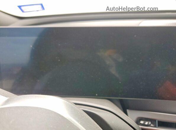 WB523CF08SCS74858 2025 BMW IX Black Vista del cuadro de instrumentos