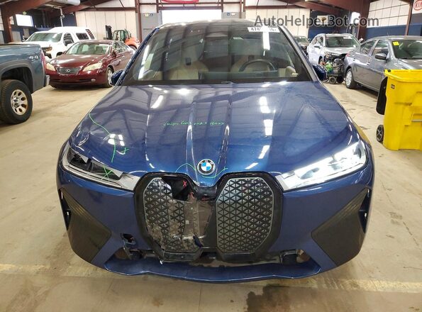 WB523CF08SCU04038 2025 BMW IX Blue Front view