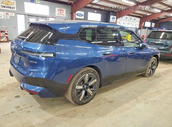 WB523CF08SCU04038 2025 BMW IX Blue Rear right