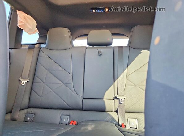 WB523CF09PCM89415 2023 BMW IX Silver Rear seats view
