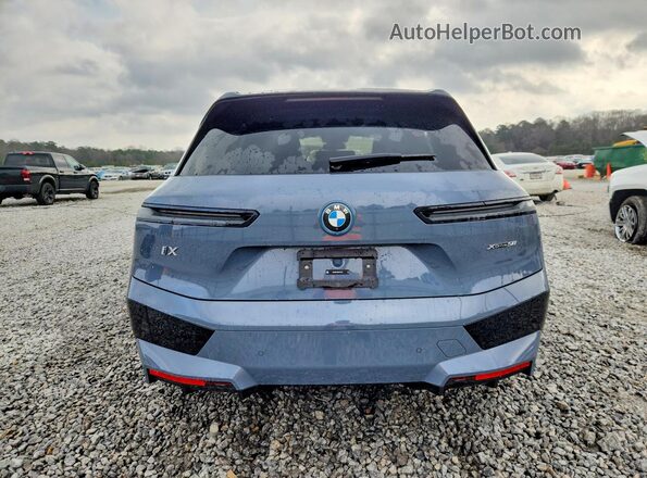WB523CF09RCN79618 2024 BMW IX Синий Вид сзади