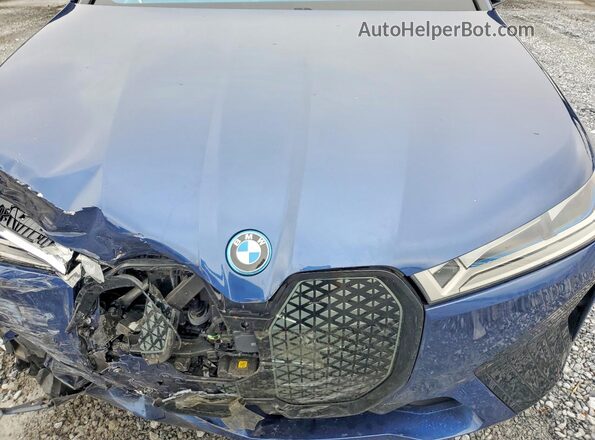 WB533CF05PCL96086 2023 BMW IX Blue Widok wnętrza z tyłu