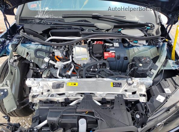 WB543CF07TCV41501 2026 BMW IX Blue ძრავის განყოფილების ხედი