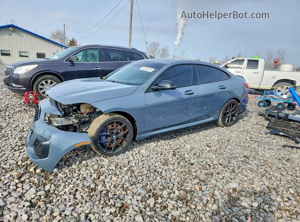 WBA13AL02M7G76458 2021 BMW M2 Серый Передняя левая четверть