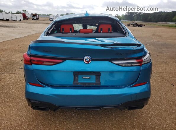 WBA13AL05N7K02129 2022 BMW M2 Turquoise Widok z tyłu