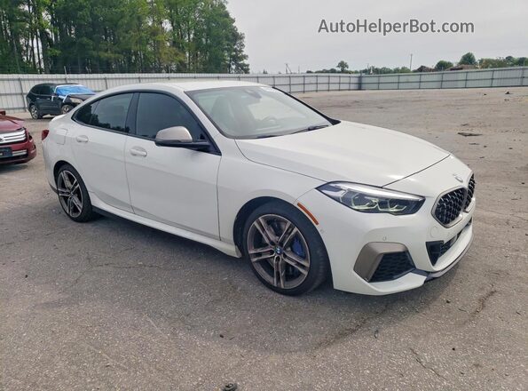 WBA13AL07L7F58839 2020 BMW M2 Белый Передняя правая четверть