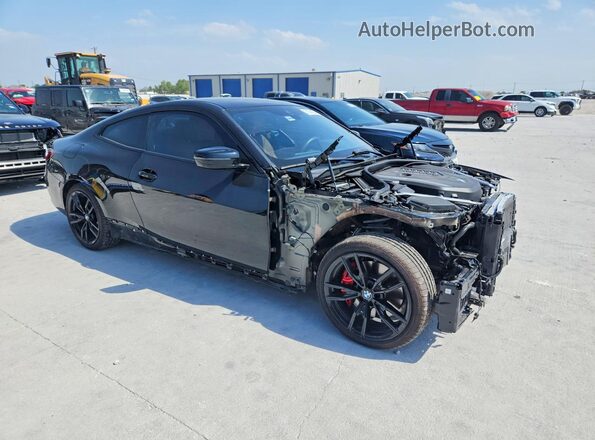 WBA13AR08PCM45144 2023 BMW M4 Black Передня права чверть