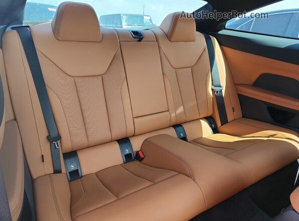 WBA13AR08PCM45144 2023 BMW M4 Black Вид задніх сидінь