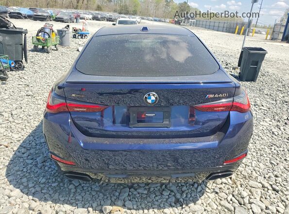 WBA13AW03NFM47089 2022 BMW M4 Blue Vista trasera