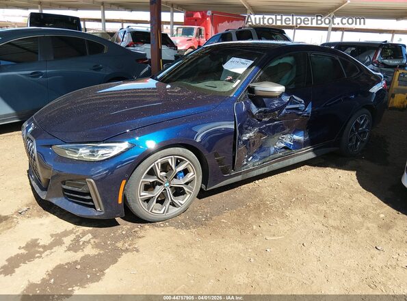 WBA13AW08NFM38792 2022 BMW OTHER Синий Передняя левая четверть