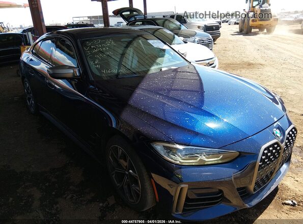 WBA13AW08NFM38792 2022 BMW OTHER Синий Передняя правая четверть