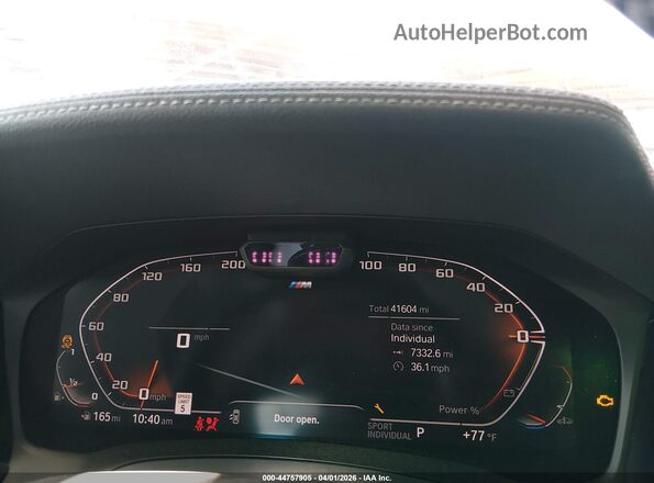 WBA13AW08NFM38792 2022 BMW OTHER Синий Панорамный вид салона 360°
