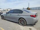 2022 Bmw M550xi Серый vin: WBA13BK03NCL01708