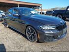 2023 Bmw M550 I Xdrive Gray vin: WBA13BK05PCM82331
