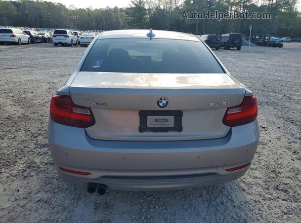 WBA1G9C53GV599062 2016 BMW OTHER Gray Rear view