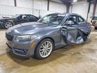 2016 Bmw 228 Xi Sulev Charcoal vin: WBA1G9C57GV726783
