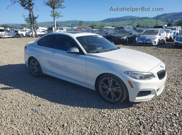 WBA1J7C52GV359586 2016 BMW M2 Белый Передняя правая четверть