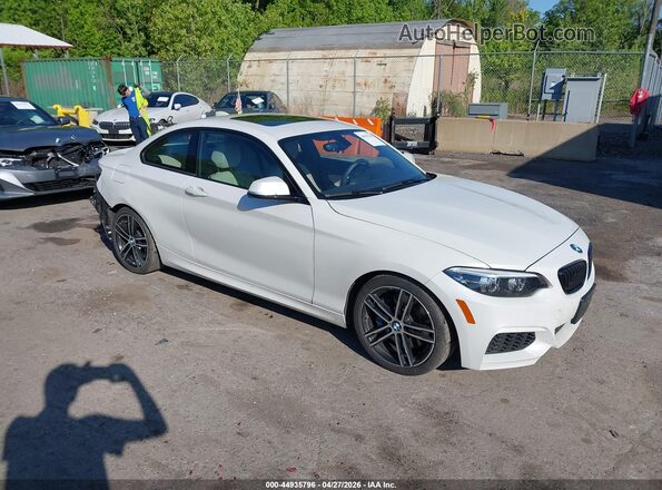 WBA2J5C57JVC07306 2018 BMW M2 White Delantero derecho