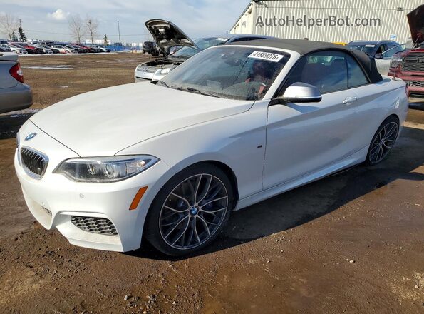 WBA2L3C33HV667597 2017 BMW M2 Белый Передняя левая четверть