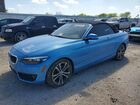2018 Bmw 230xi Синий vin: WBA2M7C59JVA97538