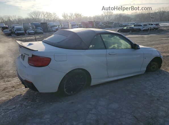 WBA2N1C55KVC28587 2019 BMW M2 White Trasero derecho