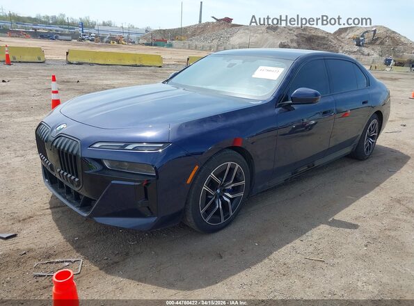 WBA33EJ03SCV01706 2025 BMW OTHER Синий Передняя левая четверть