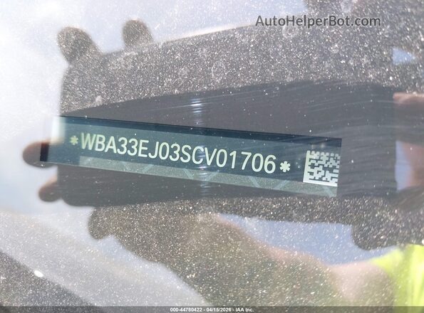 WBA33EJ03SCV01706 2025 BMW OTHER Синий Вид щитка приборов