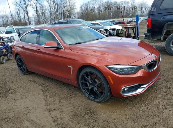 WBA4J7C52JBH13857 2018 BMW OTHER Оранжевый Передняя правая четверть