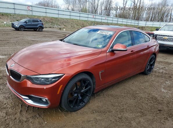 WBA4J7C52JBH13857 2018 BMW OTHER Оранжевый Передняя левая четверть