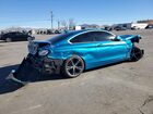 2020 Bmw 430i Blue vin: WBA4W3C08LFH08883