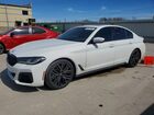 2021 Bmw 530 I White vin: WBA53BH07MCF50698