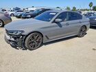 2021 Bmw 530 I Gray vin: WBA53BH08MCG64113