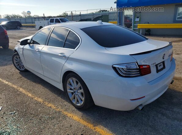 WBA5B3C58GD549793 2016 BMW 5 SERIES White Tył lewy