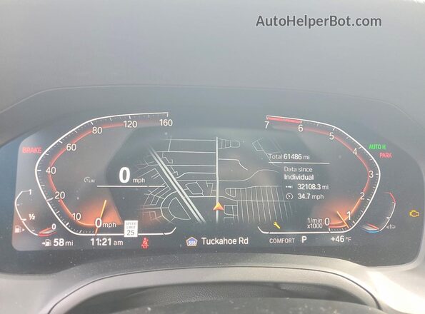 WBA5R7C50KAJ79503 2019 BMW OTHER Черный Вид щитка приборов
