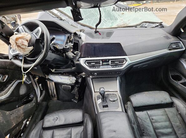WBA5U7C0XLFH08045 2020 BMW M3 Черный Вид панели приборов