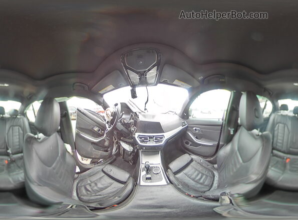 WBA5U7C0XLFH08045 2020 BMW M3 Черный Панорамный вид салона 360°