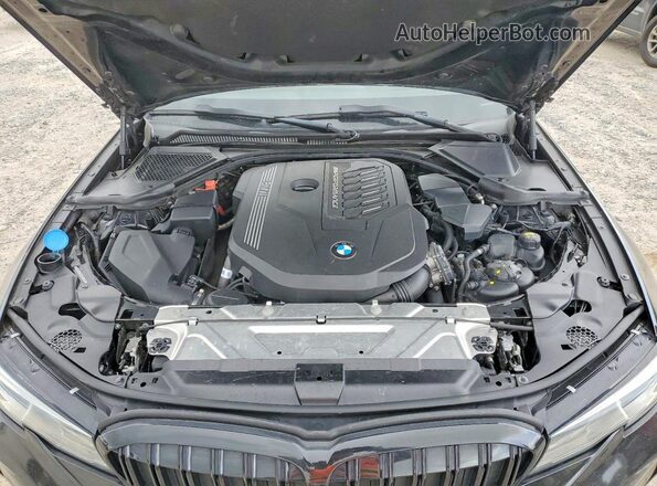 WBA5U9C01LFH39549 2020 BMW M3 Black Вид підкапотного простору